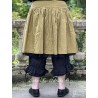 skirt MARICA Bronze poplin with black polka dots Les Ours - 9