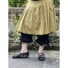 skirt MARICA Bronze poplin with black polka dots Les Ours - 8