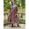 dress 55758 Myra Burgundy cotton Ewa i Walla - 1