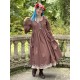 dress 55758 Myra Burgundy cotton Ewa i Walla - 2