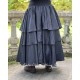 jupe 22158 Henrietta soie Noire Ewa i Walla - 3