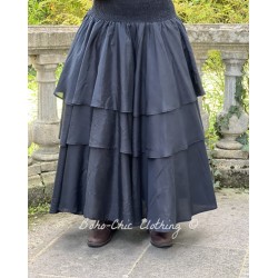 jupe 22158 Henrietta soie Noire Ewa i Walla - 1