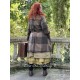manteau réversible ALANE drap de laine Chocolat à grands carreaux Les Ours - 13