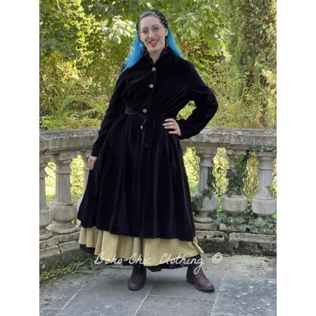 manteau réversible ADAM velours Noir Les Ours - 1
