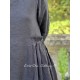 robe AURELINE lin Noir Les Ours - 14