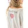 T-shirt I Love You So Much in True Magnolia Pearl - 10