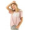T-shirt Groovy Love in Molly Magnolia Pearl - 8