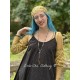 manchettes BLANDINE voile de coton Bronze à gros pois noirs Les Ours - 2