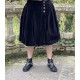 skirt ANGELO Black velvet Les Ours - 1