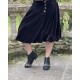 skirt ANGELO Black velvet Les Ours - 2