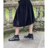 skirt ANGELO Black velvet Les Ours - 3
