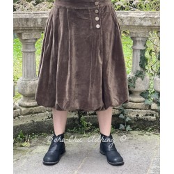 skirt ANGELO Chocolate velvet Les Ours - 1