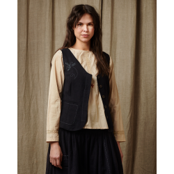 blouse 44882 Lollo Ivory cotton Ewa i Walla - 1