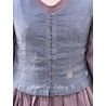 gilet 33341 Dalia lin Gris Ewa i Walla - 13