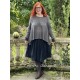 blouse 44865 Sivi Grey waffle jersey Ewa i Walla - 3