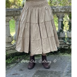 skirt 22164 Hella Black striped cotton Ewa i Walla - 1
