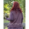 gilet 33342 Drea velours côtelé Bordeaux Ewa i Walla - 3