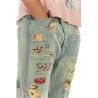 jean's Birdlover Miner in Washed Indigo Magnolia Pearl - 19