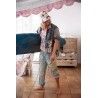 jean's Birdlover Miner in Washed Indigo Magnolia Pearl - 21