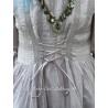 robe 55777 Bella organdie Gris cendré Ewa i Walla - 19