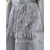 robe 55777 Bella organdie Gris cendré Ewa i Walla - 20