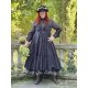 dress 55777 Bella Black organdie Ewa i Walla - 7