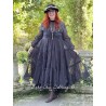 dress 55777 Bella Black organdie Ewa i Walla - 8