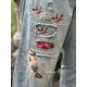 jean's Birdlover Miner in Washed Indigo Magnolia Pearl - 34