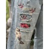 jean's Birdlover Miner in Washed Indigo Magnolia Pearl - 34