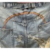 jean's Birdlover Miner in Washed Indigo Magnolia Pearl - 28