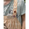 overalls Stripe Love in Dreamsicle Magnolia Pearl - 28