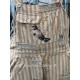 overalls Stripe Love in Dreamsicle Magnolia Pearl - 29