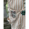 salopette Stripe Love in Dreamsicle