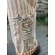 salopette Stripe Love in Dreamsicle
