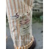 salopette Stripe Love in Dreamsicle