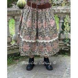 jupe 22167 Valborg coton Imprimé fleurs