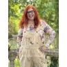 salopette Stripe Love in Dreamsicle