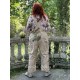 salopette Stripe Love in Dreamsicle