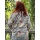chemise Boyfriend in Rose Garden Magnolia Pearl - 3