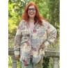 chemise Boyfriend in Rose Garden Magnolia Pearl - 1