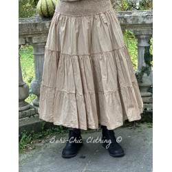 skirt 22164 Hella Red striped cotton