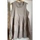 robe JULIA popeline taupe Les Ours - 2