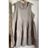 robe JULIA popeline taupe Les Ours - 2