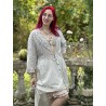 robe-chemise Sybeal in Acanthus Sun Magnolia Pearl - 1