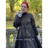 dress 55777 Bella Black organdie Ewa i Walla - 3