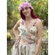 Wrap T-shirt Floral Faustine in Moonlight Magnolia Pearl - 2