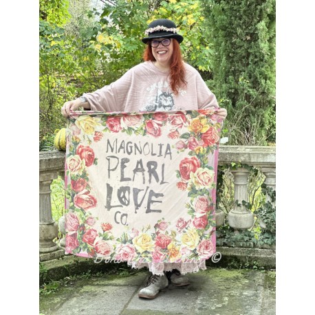 foulard MP Love Co Floral in Endless Roses Magnolia Pearl - 1