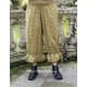 panty / pants ROBERT Bronze cotton with large black dots Les Ours - 2