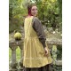 dress FLORETTE Bronze cotton with embroidered polka dots Les Ours - 6