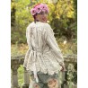 veste Flannery Smock in Porridge Magnolia Pearl - 9